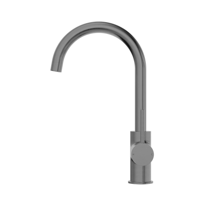 Dolce Kitchen Mixer Gooseneck Gun Metal