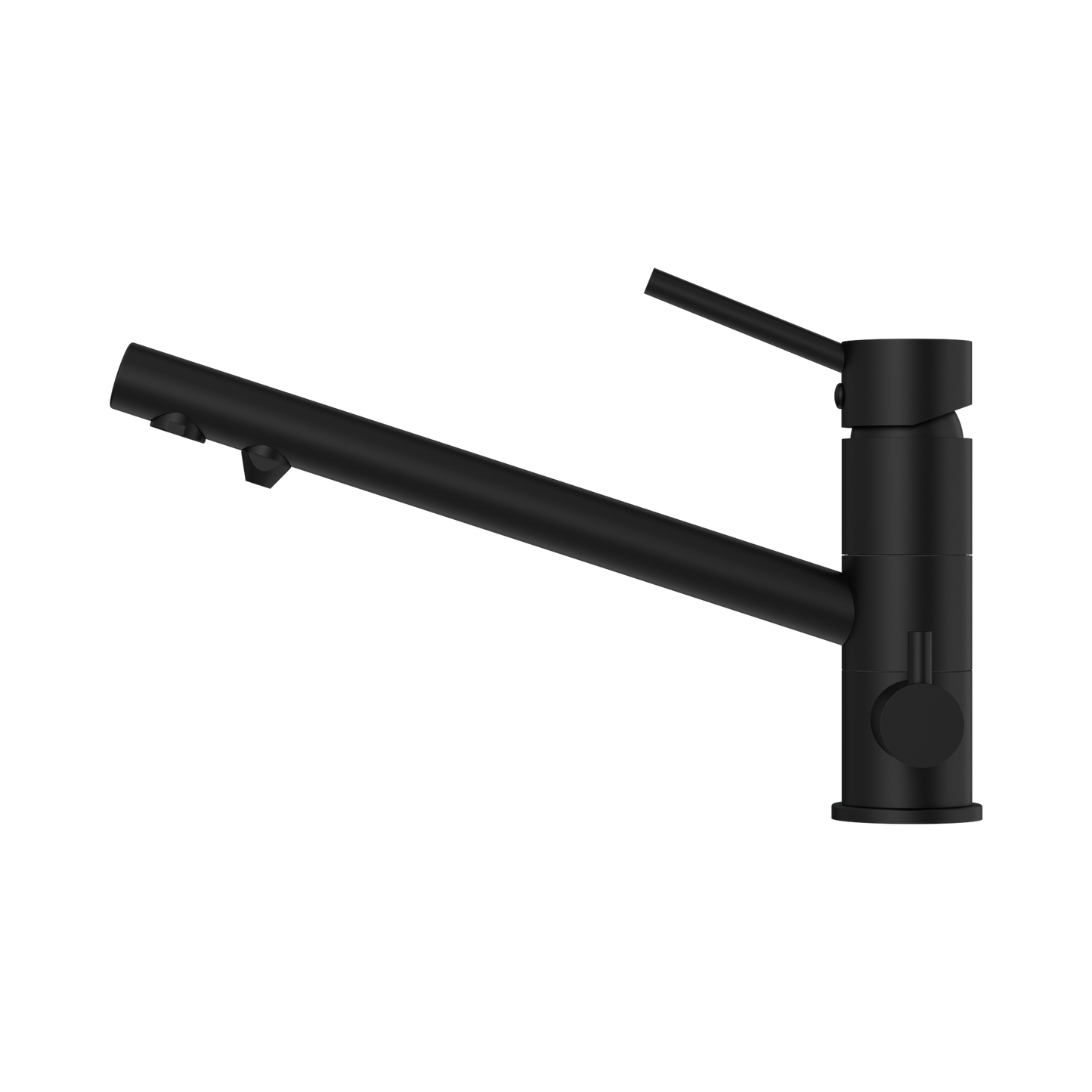 Dolce Three-Way Kitchen Mixer Matte Black