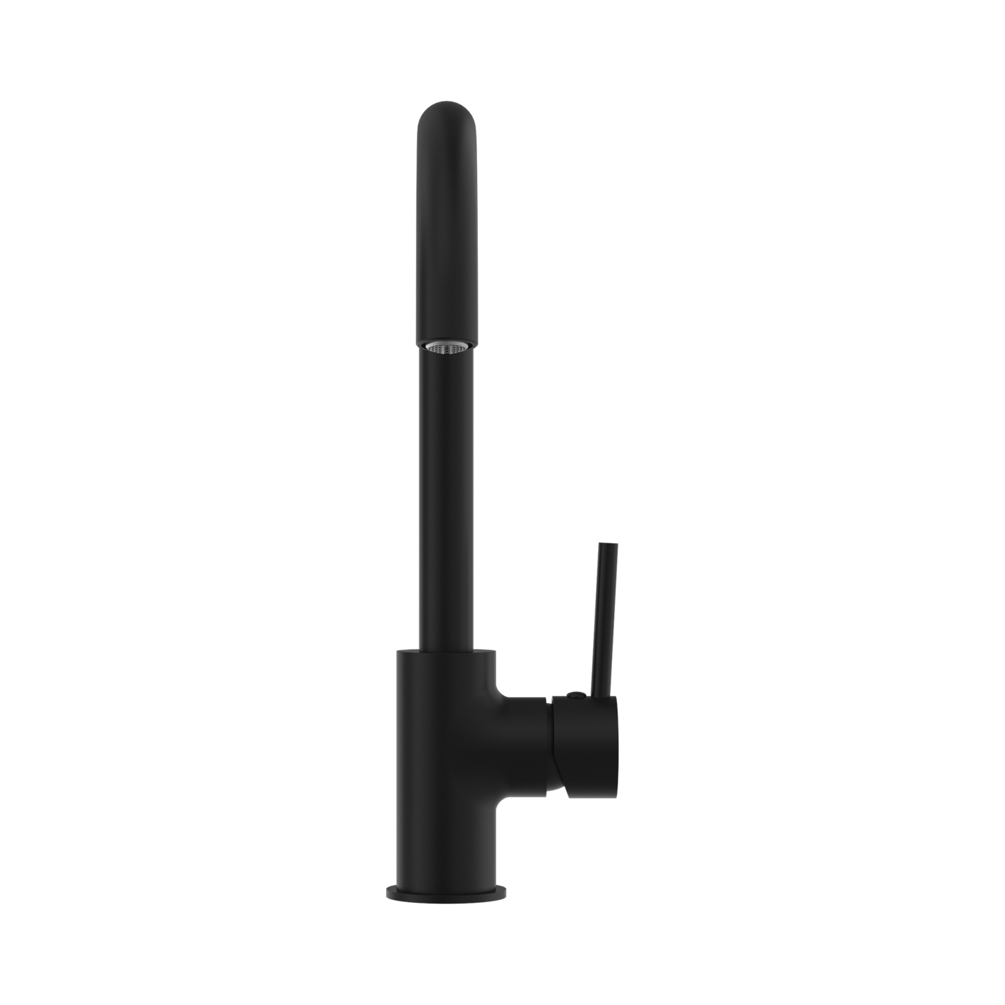 Dolce Kitchen Mixer Gooseneck Matte Black