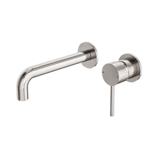 Nero Dolce Wall Basin/Bath Mixer Separate Back Plate