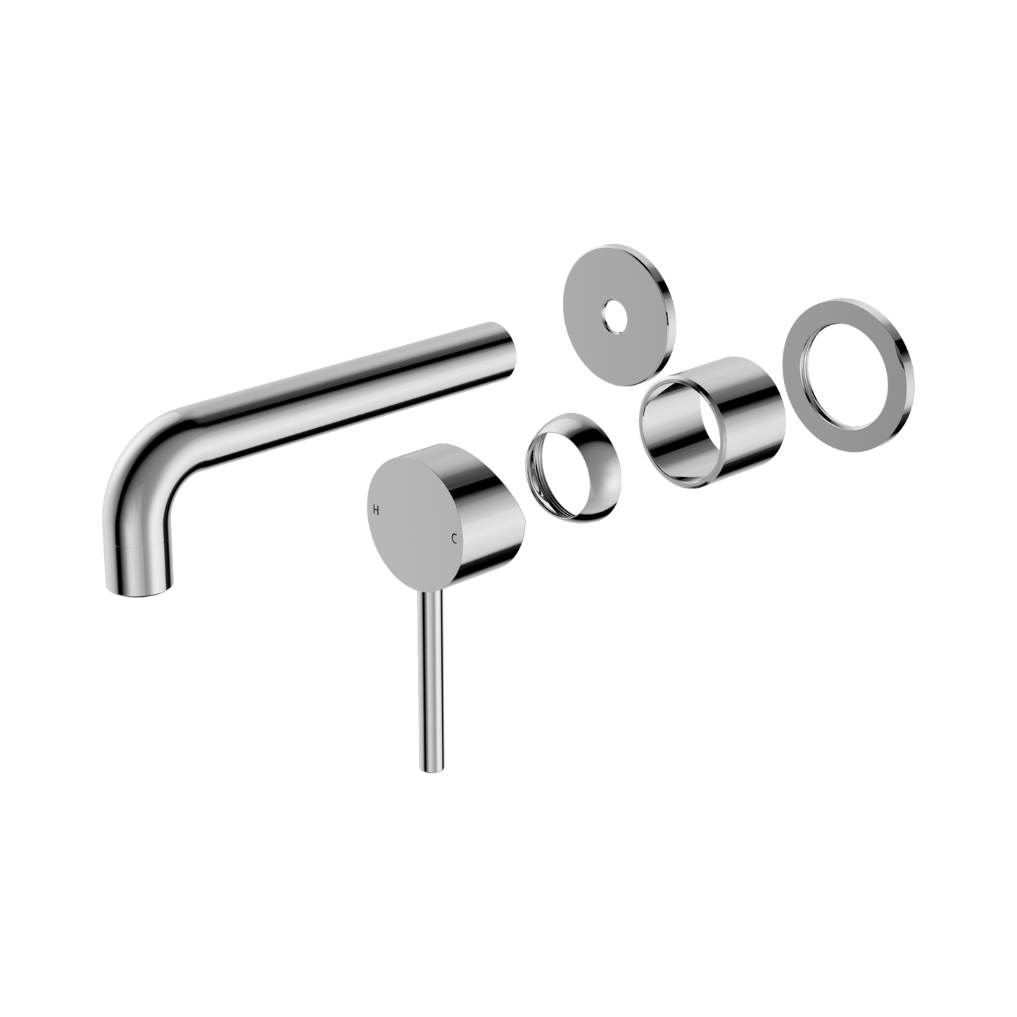 Dolce Wall Basin/Bath Mixer Separate Back Plate Trim Kits Only