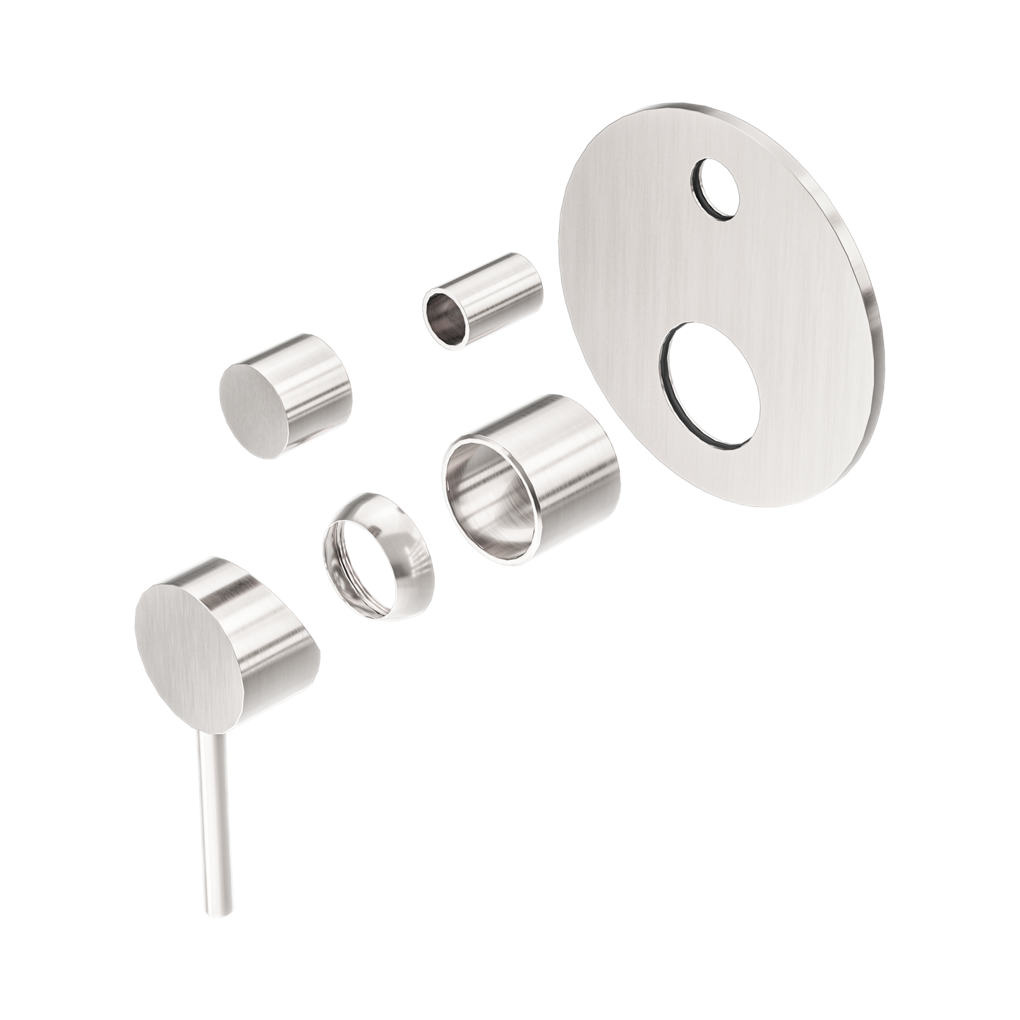 Dolce Shower Mixer With Diverter Trim Kits Only Brushed Nickel