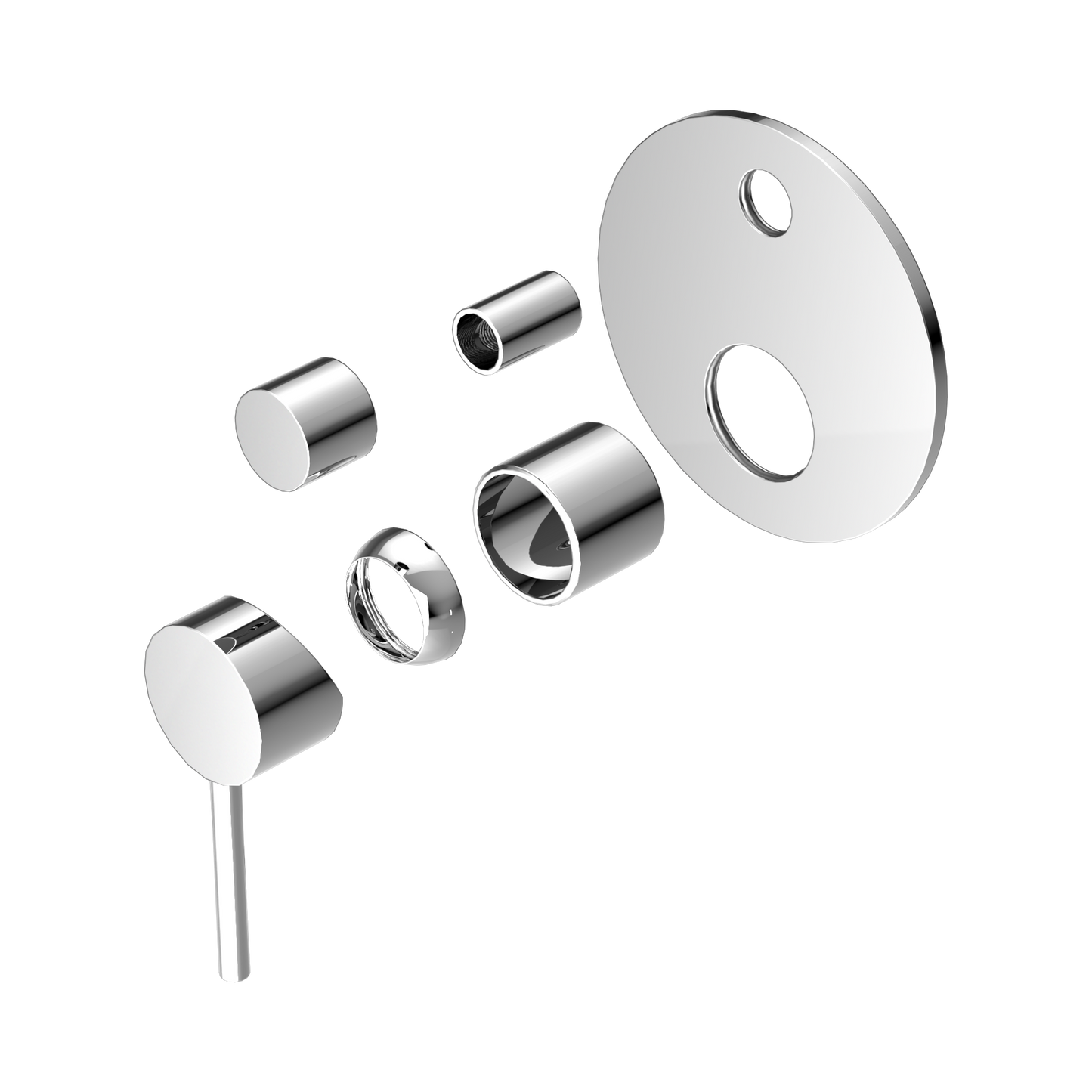 Dolce Shower Mixer With Diverter Trim Kits Only Chrome