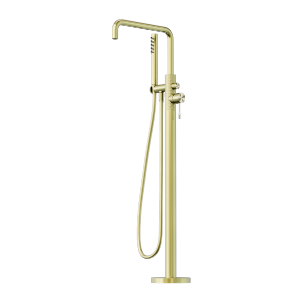 Nero Opal Freestanding Bath Mixer with Handshower