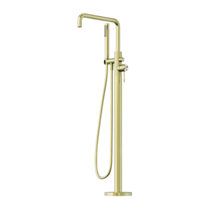 Nero Opal Freestanding Bath Mixer with Handshower