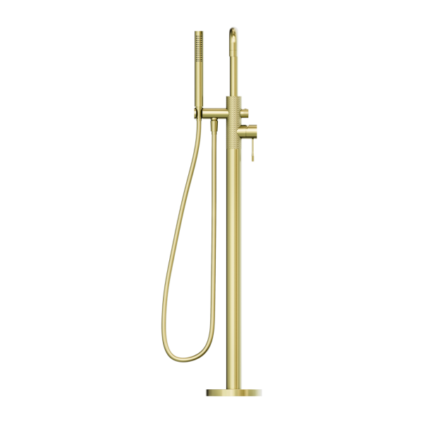 Nero Opal Freestanding Bath Mixer with Handshower