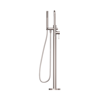 Opal Freestanding Bath Mixer With Hand Shower Brushed Nickel