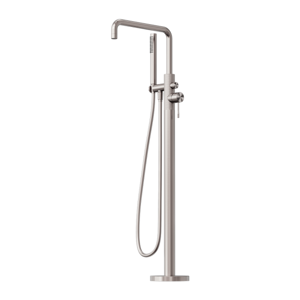 Nero Opal Freestanding Bath Mixer with Handshower