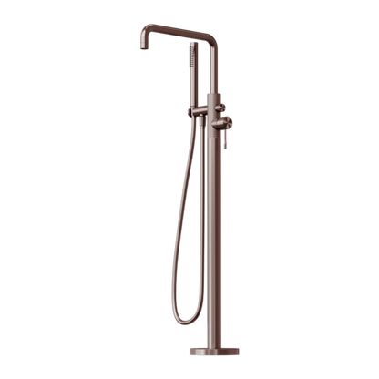 Nero Opal Freestanding Bath Mixer with Handshower