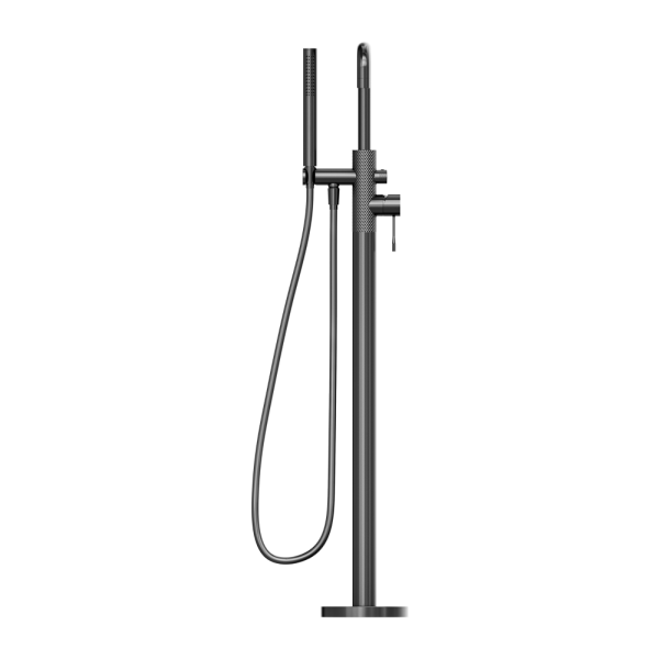 Nero Opal Freestanding Bath Mixer with Handshower