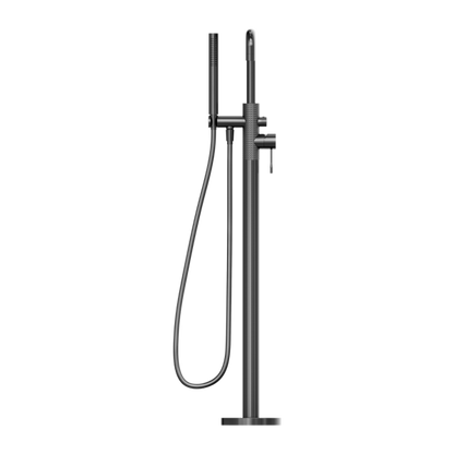 Nero Opal Freestanding Bath Mixer with Handshower