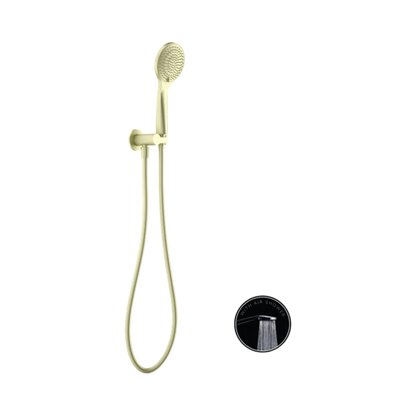 Opal Shower On Bracket With Air Shower Brushed Gold