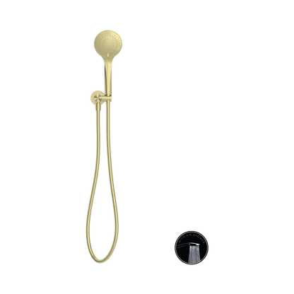 Opal Shower On Bracket With Air Shower Brushed Gold