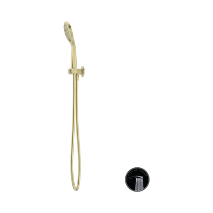 Opal Shower On Bracket With Air Shower Brushed Gold