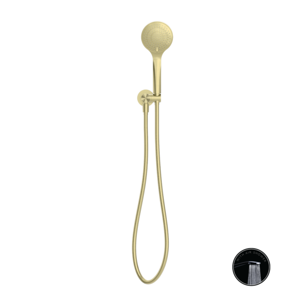 Nero Opal Handshower on Bracket with Air Shower
