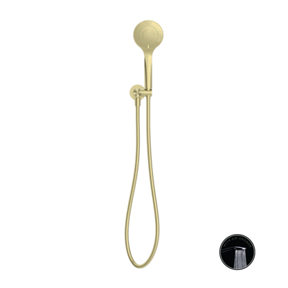 Nero Opal Handshower on Bracket with Air Shower