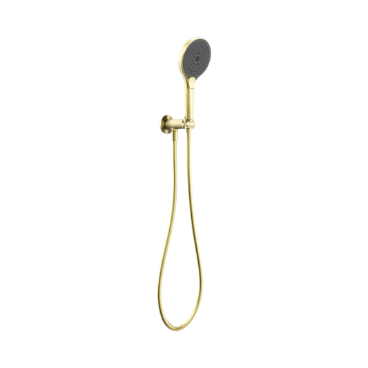 Opal Shower On Bracket With Air Shower II Brushed Gold