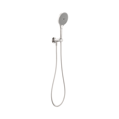 Opal Shower On Bracket With Air Shower II Brushed Nickel