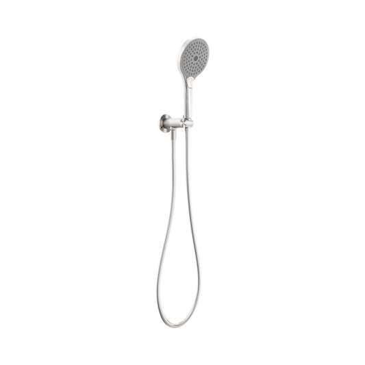 Opal Shower On Bracket With Air Shower II Brushed Nickel