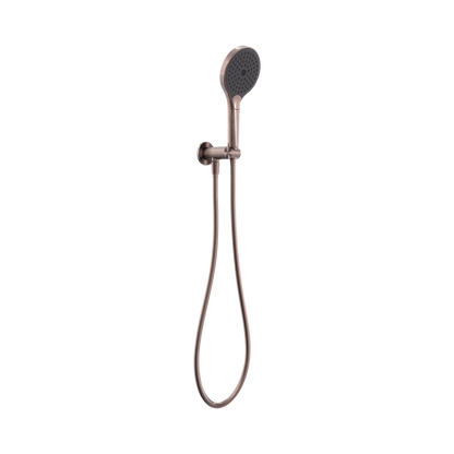 Opal Shower On Bracket With Air Shower II Brushed Bronze