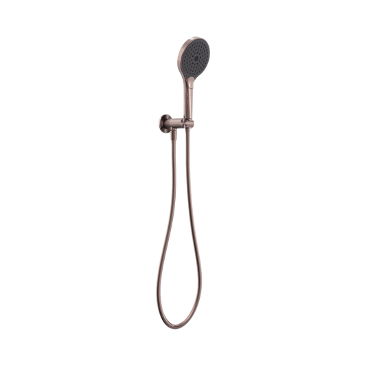 Opal Shower On Bracket With Air Shower II Brushed Bronze