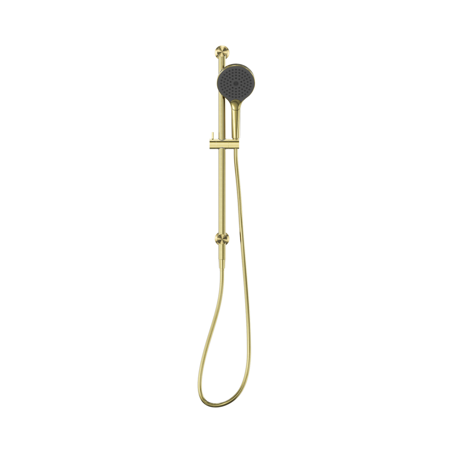 Opal Shower Rail With Air Shower II Brushed Gold