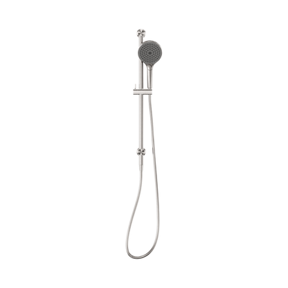 Opal Shower Rail With Air Shower II Brushed Nickel