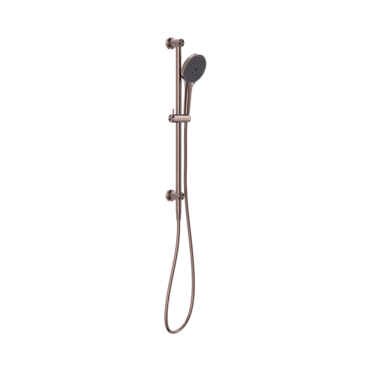 Opal Shower Rail With Air Shower II Brushed Bronze