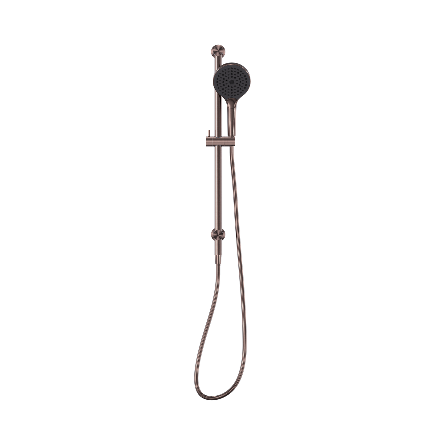 Opal Shower Rail With Air Shower II Brushed Bronze