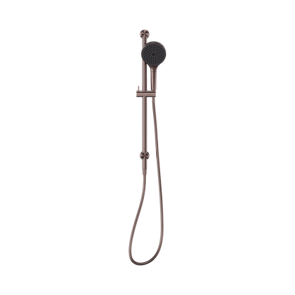Opal Shower Rail With Air Shower II Brushed Bronze