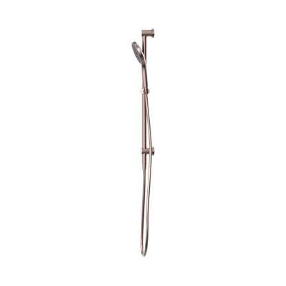 Opal Shower Rail With Air Shower II Brushed Bronze