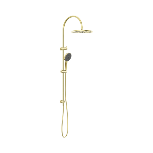 Opal Twin Shower With Air Shower II Brushed Gold