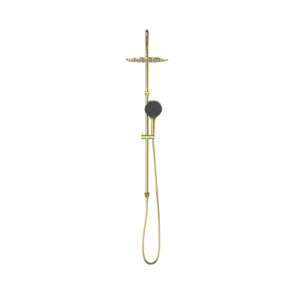 Opal Twin Shower With Air Shower II Brushed Gold