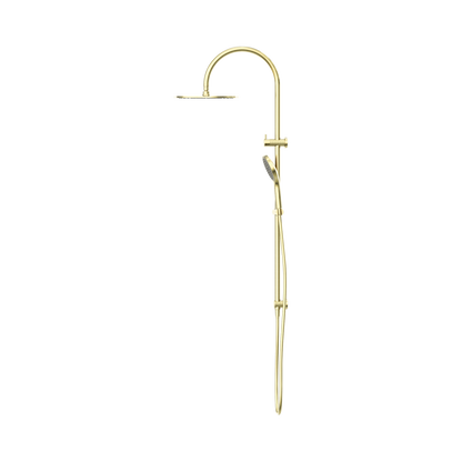 Opal Twin Shower With Air Shower II Brushed Gold