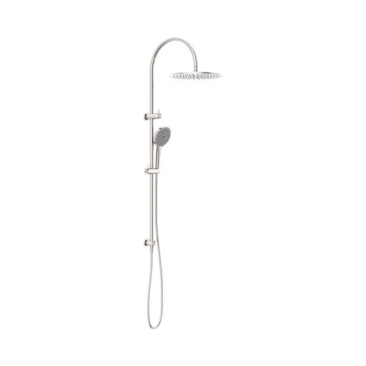 Opal Twin Shower With Air Shower II Brushed Nickel