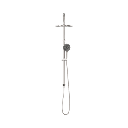 Opal Twin Shower With Air Shower II Brushed Nickel