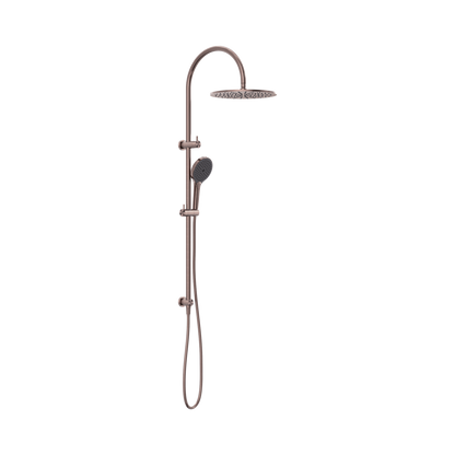 Opal Twin Shower With Air Shower II Brushed Bronze