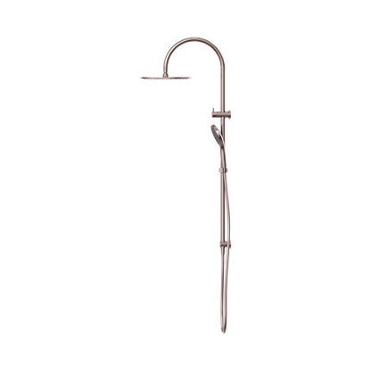 Opal Twin Shower With Air Shower II Brushed Bronze