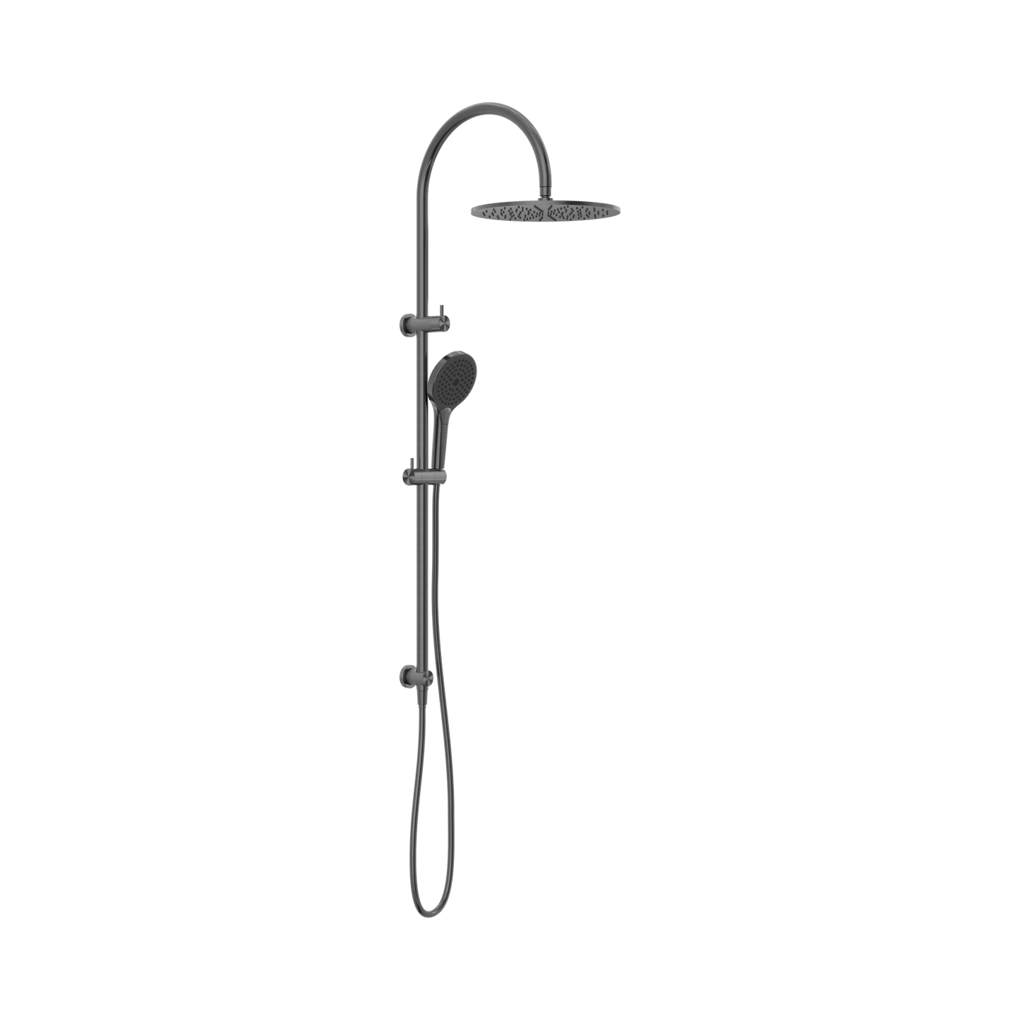 Opal Twin Shower With Air Shower II Graphite