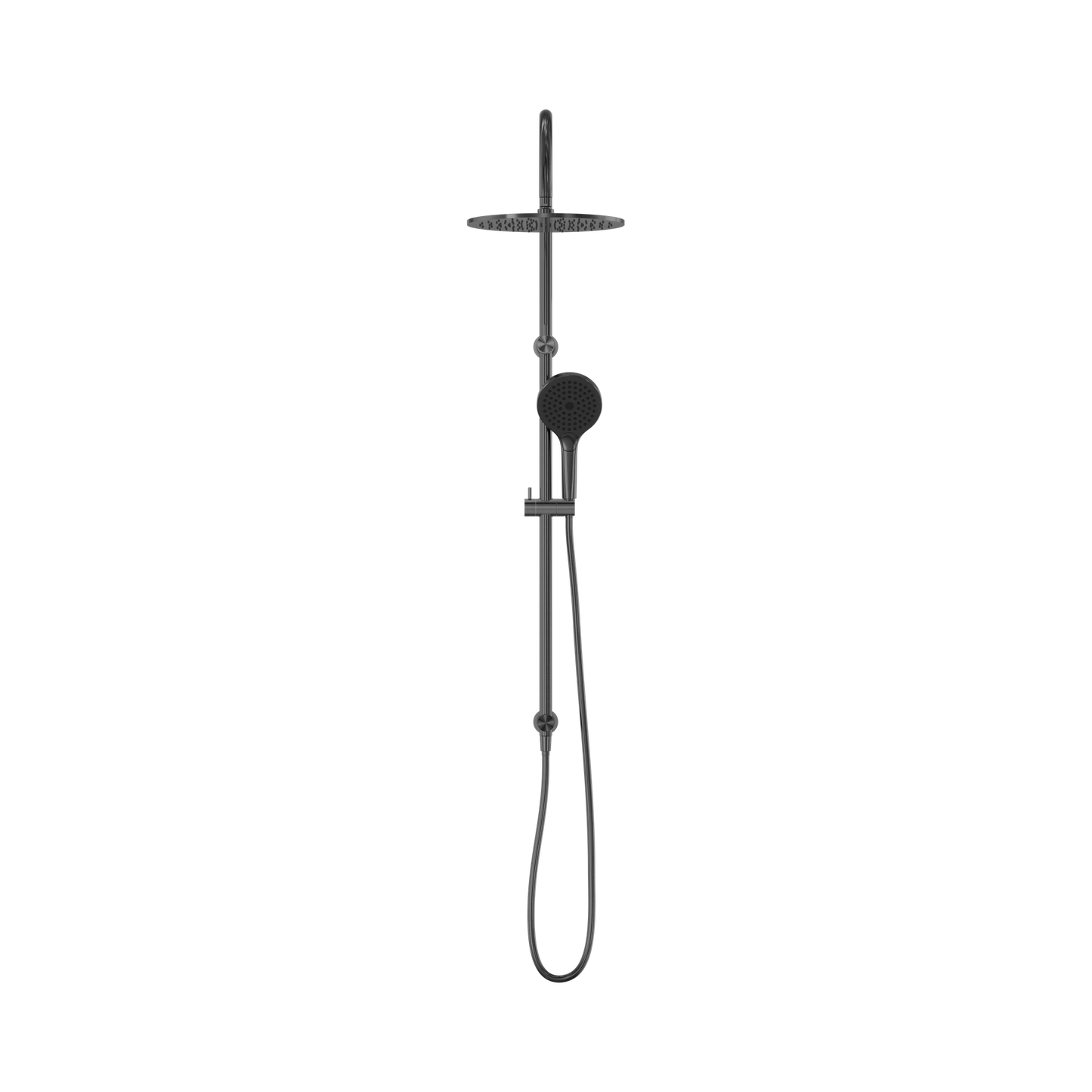 Opal Twin Shower With Air Shower II Graphite
