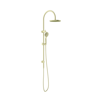 Opal Twin Shower With Air Shower Brushed Gold