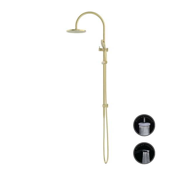 Nero Opal Air Combination Twin Shower Set Brushed , NR251905bBG