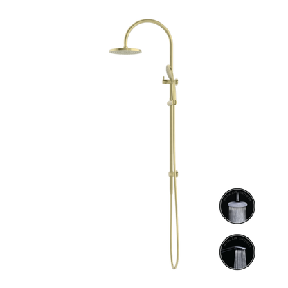 Nero Opal Air Combination Twin Shower Set Brushed , NR251905bBG