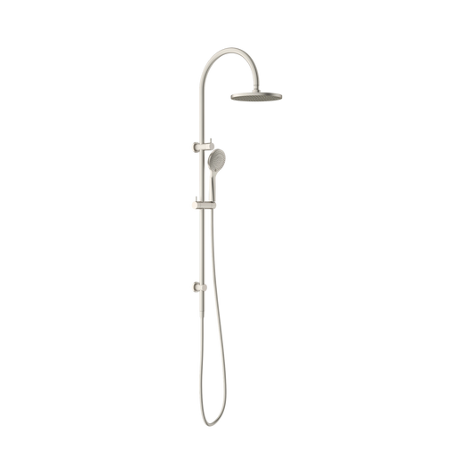 Opal Twin Shower With Air Shower Brushed Nickel