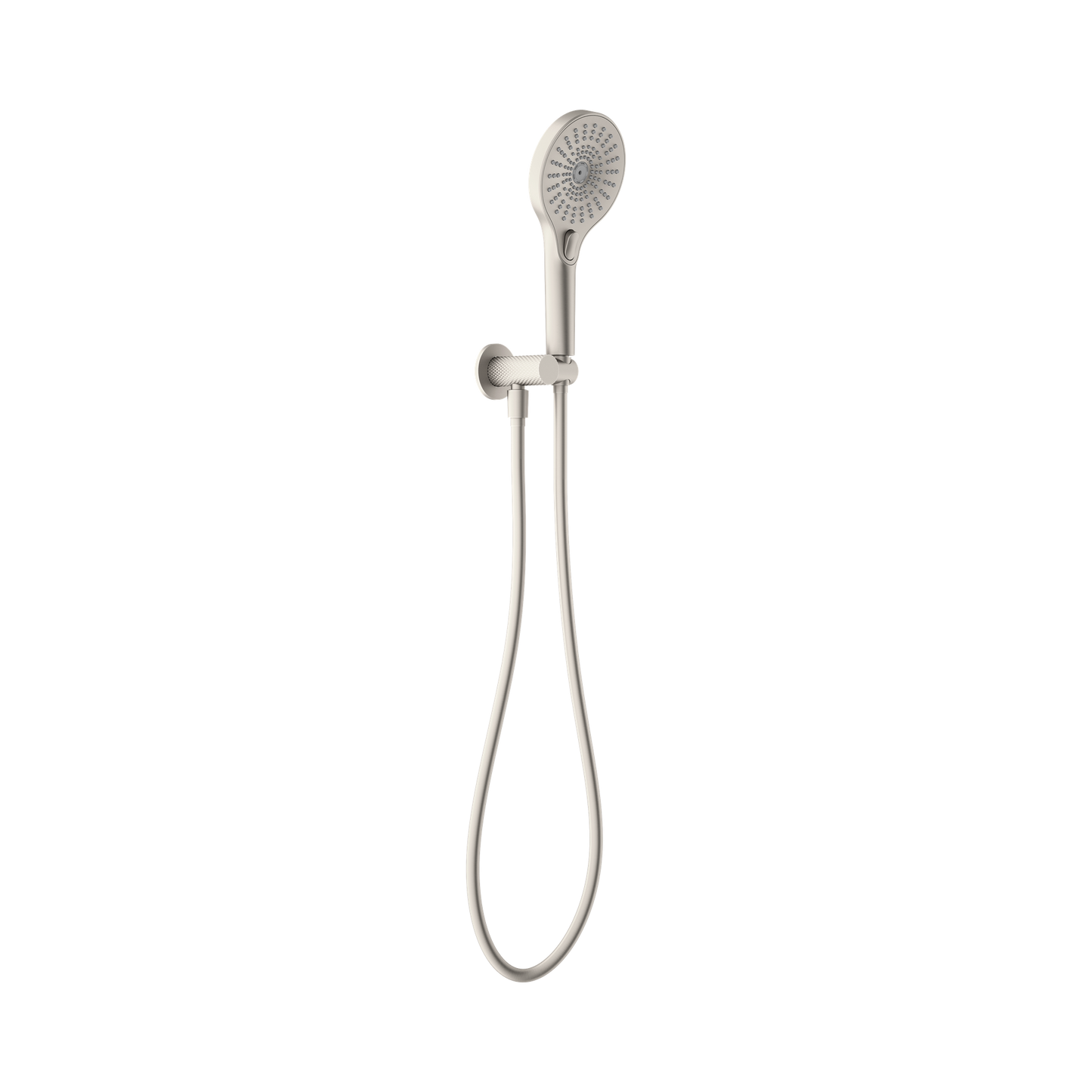 Opal Shower On Bracket Brushed Nickel