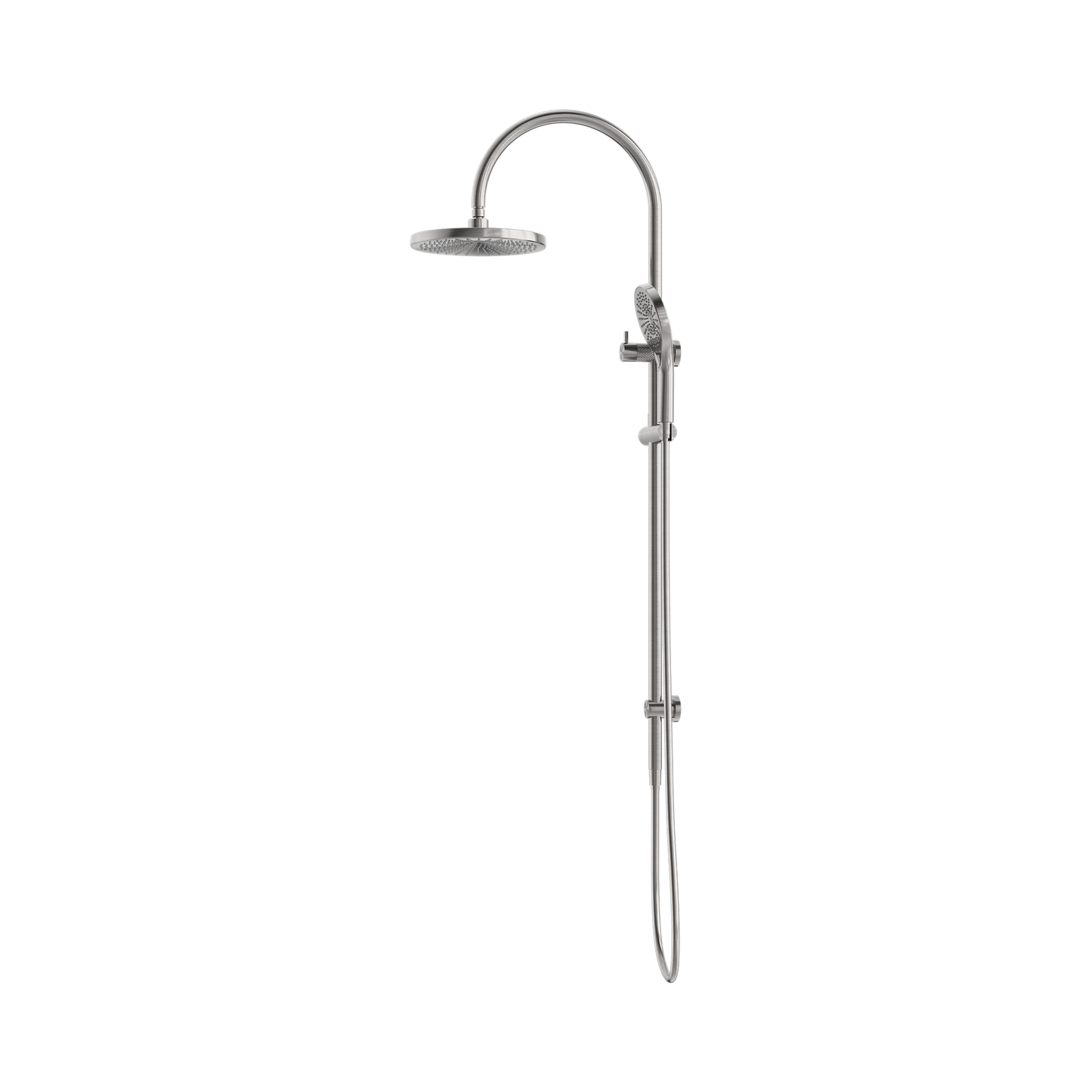 Opal Twin Shower Brushed Nickel