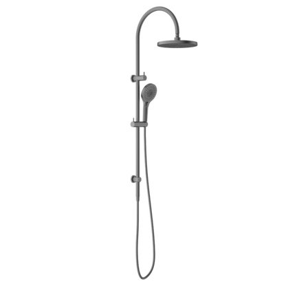 Nero Opal Combination Twin Shower Set Graphite, NR251905eGR