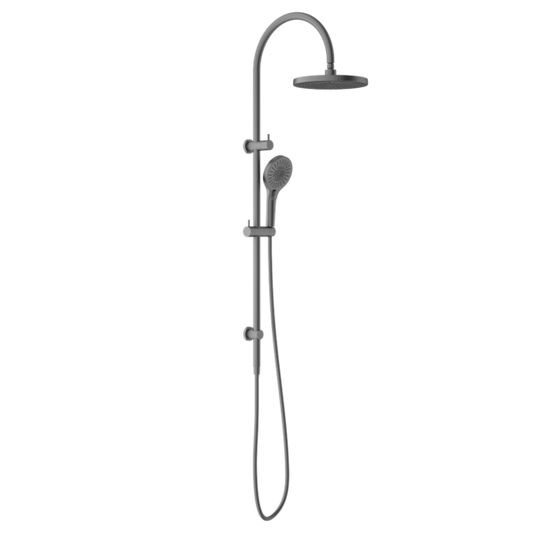 Nero Opal Combination Twin Shower Set Graphite, NR251905eGR