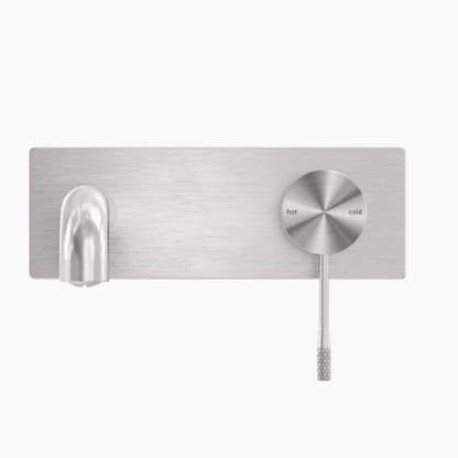 Nero Opal Wall Basin/Bath Mixer 160mm  NR251907A160BN