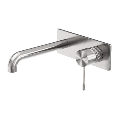 Nero Opal Wall Basin/Bath Mixer 160mm  NR251907A160BN